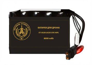 Акумуляторна батарея ЕТ&ndash;E628 (6S2P, EVE 40P) 3202 фото