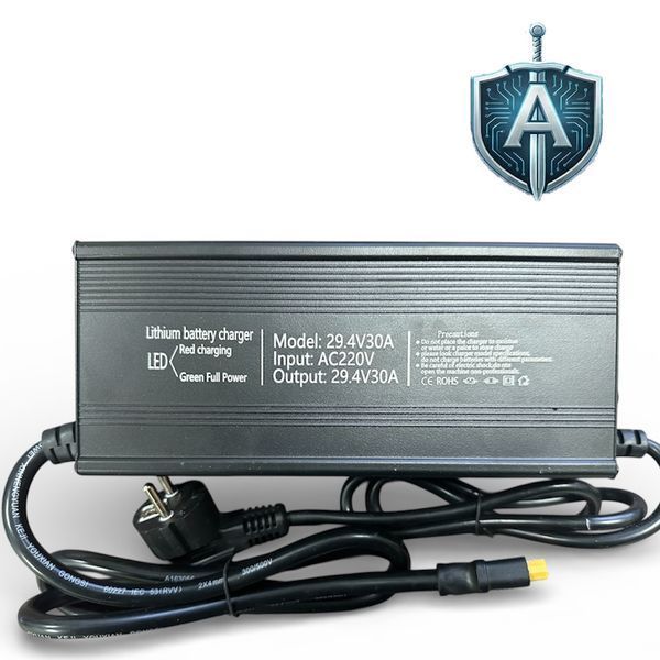 Зарядний пристрій для LiFePO₄ 29.4V 30A М10 фото